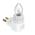 Twdrtdd Night Light Pin Plug Base, 360 Rotatable Waterpfoof WHITE-2. Fixed Price $13.21.