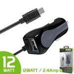 Cellet High Powered 12 Watt (2.4 Amp) Micro Usb Car Charger With Extra Port. Fixed Price $10.95.