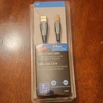 Staples Usb 2.0 Gold Plated Cable 7 Ft Type Male To 18802. Fixed Price $7.50.