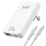 Budi 33W Extra Slim Portable Wall Charger 2-PORT Convenient Trav.... Fixed Price $25.51.