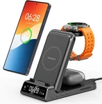 Charging Station For Samsung, Swanscout 703S, Wireless Charger Black. Fixed Price $56.49.