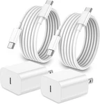 Iphone 17 16 15 Fast CHARGING,20W Apple Ipad Usb CHARGER,2PACK. Fixed Price $43.99.