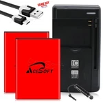 Rechargeable 5170MAH Battery + Universal Charger For Sam Galaxy S4 Mini SGH-I257. Fixed Price $52.34.
