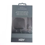 Key Wall Charger & Cable: Dual 3.4 Amp Output Usb-a Micro Sl. Fixed Price $7.00.