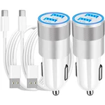 Apple Mfi Certified Iphone 17 Car Charger, Braveridge 2PACK 4.8A Usb Power .... Fixed Price $27.66.