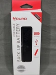 Aduro Portable Back-up Battery Power Bank Slim Compact 2000 Mah. Fixed Price $20.00.