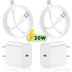 2X 20W Pd Usb Fast Charger Block Charging Cable For Apple Iphone 8 11 12 13 14. Fixed Price $8.83.