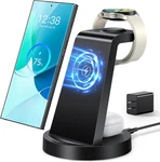 Wireless Charger For Samsung: 3 1 Charging Station Galax. Fixed Price $45.20.