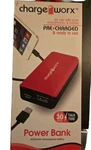Chargeworx Powerbank 4000MAH Black CX6542BK. Fixed Price $14.99.