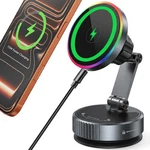 For Magsafe Car Charger, 15W Wireless Mount, Vacuum Suction.... Fixed Price $37.26.