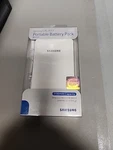 Samsung Galaxy Portable Battery Pack BP3100 - White 3100M Ah Capacity Recharge. Fixed Price $12.99.