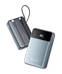 Joyfar Power Bank Usb 30000MAH Built In Cable 22.5W Nib - Gray. Fixed Price $48.57.