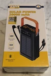 Denx Solar Power Bank 20000MAH Led Lamp & Usb-c Charger Universal Battery. Fixed Price $34.99.