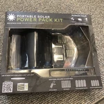New Goal Zero Portable Solar Power Kit Backpack Size Charge System. Fixed Price $149.99.