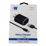Just Wireless Home Charger W/ 6FT Usb-c Cable For Apple & Android Sealed Box. Fixed Price $11.24.