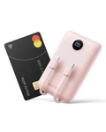 Weefancy Mini Portable Charger With Built-in Cables 22.5W Fast 10000MAH, Pink. Fixed Price $45.56.