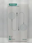 Pack Magnetic Fast Wireless Charger CW120 Intelligent Alignment White. Fixed Price $14.99.