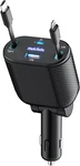 Retractable Car Charger 4 1 Fast Charging Adapter 62W Type-c/ligh. Fixed Price $36.36.