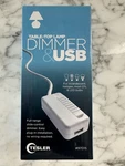 Tesler Table-top Lamp Dimmer & Usb, Model #97D15. New In Box. Fixed Price $21.50.