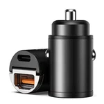 Rapid Plug 30W Dual-port Fast Car Charger Mini Usb-c/usb-a Adapter For Iphone. Fixed Price $6.99.