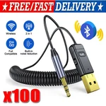 Wireless Usb Bluetooth 5.0 Audio Transmitter Receiver Adapter For Pc Tv Car Lot. Fixed Price $298.36.