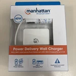 Manhattan 60 Watt Gan Tech Power Delivery Wall Charger - 180245. Fixed Price $14.99.