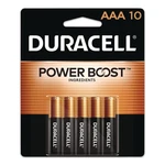 Duracell MN2400B10Z Power Boost Coppertop Alkaline Aaa Batteries (10/PACK) New. Fixed Price $17.40.