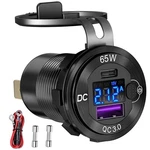 83W 12 Volt Usb Outlet Built-in Boost Laptop Car Charger: Ouffun 65W Pd.... Fixed Price $38.32.