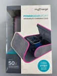 Mycharge Powergear Sport Wearables Hard Charging Case Pink/grey. Fixed Price $5.59.