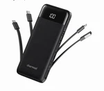 Charmast Power Bank With Built In Cables, Slim 10000MAH Pack 6 Outputs. Fixed Price $12.99.