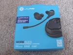 New Jlab Work True Wireless Earbuds With Boom Mic Black (EBWRKBDSRBLK82). Fixed Price $39.98.