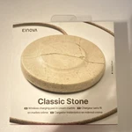 Einova Classic Stone Wireless Charging Pad Marble Cream Desktop. Fixed Price $30.00.