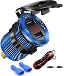 Aluminium Quick 3.0 Marine Dual Usb Phone Charger Adapter Waterproof Car. Fixed Price $19.92.