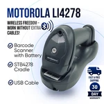 Motorola LI4278 Wireless Handheld Barcode Scanner W/STB4278 Cradle & Usb Cable. Fixed Price $259.69.