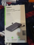 Belkin 10000MAH Power Bank 15W With Usb-a And Usc-c Black. Fixed Price $35.00.