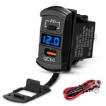 Linkstyle Car Rocker Switch Outlet, 36W QC3.0 Usb-a Port & 55W Pd Charge. Fixed Price $24.83.