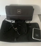 Sharper Image Portable Cellphone Charger Mat Valet 3 Devices Charging CG-C140. Fixed Price $10.00.
