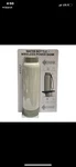 Tylt 12 Hour Hot/cold Water Bottle & Qi Wireless Power Bank, 24OZ Tan/white. Fixed Price $19.95.