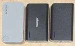 Various Powerbanks Portable Batteries 5400-6000 Mah Lot Of 3. Fixed Price $27.00.