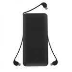 Slim 10000MAH Portable Battery Charger Usb Power Bank Ac Plug Built-in Cables. Fixed Price $43.16.