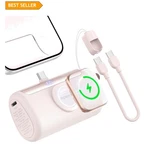 Elegant Pink Palmgo 10000MAH Battery Pack - Power For Iphone & Apple Watch Ultra. Fixed Price $49.49.