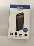 Halo Ultrapack Portable 20000MAH Battery Power Bank With Digital Display. Fixed Price $54.99.