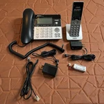 Vtech CS6949 Silver Black Corded/cordless Phone & Answering System W/call Block. Fixed Price $30.00.