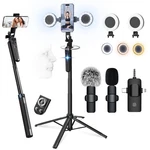 Vlogging Kit For Iphone/android, 63 Auto Face Tracking Tripod With.... Fixed Price $81.88.