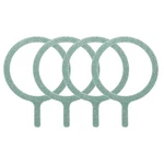 Uxcell Magnetic Adapter Ring, 4PCS Sticker Metal Flash Green. Fixed Price $12.71.
