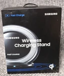 New In Open Box Samsung GH69-29566A Fast Wireless Charger Round W/ Cords. Fixed Price $19.99.