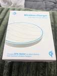 At&t Wireless Charger Pad 15W Fast Qi Charging White Open Box. Fixed Price $14.00.
