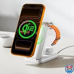 Ivanky QI2 Certified Wireless Charging Station For Iphone 17, 3 Foldable. Fixed Price $72.49.