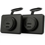 Panel Type 12V/24V Usb Car Charger Outlet, DAMAVO12V A+a PORT-1PCS. Fixed Price $25.93.