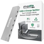Plugable Usb Type-c Charger Power Delivery 6-PORT Priority. Fixed Price $176.42.